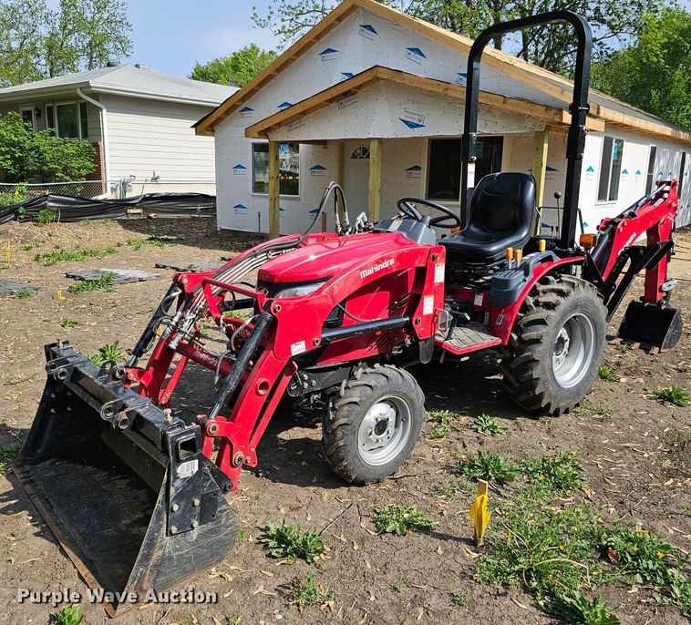 image for item DO4397 2016 Mahindra eMax 25S  MFWD tractor