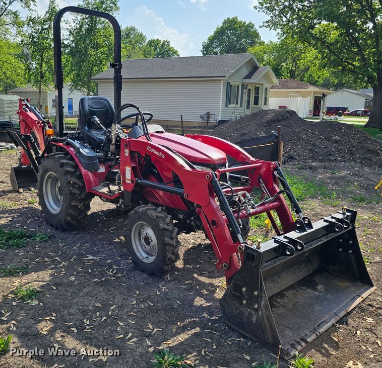 image for item DO4397 2016 Mahindra eMax 25S  MFWD tractor