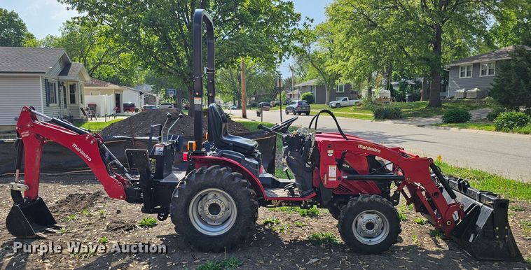image for item DO4397 2016 Mahindra eMax 25S  MFWD tractor
