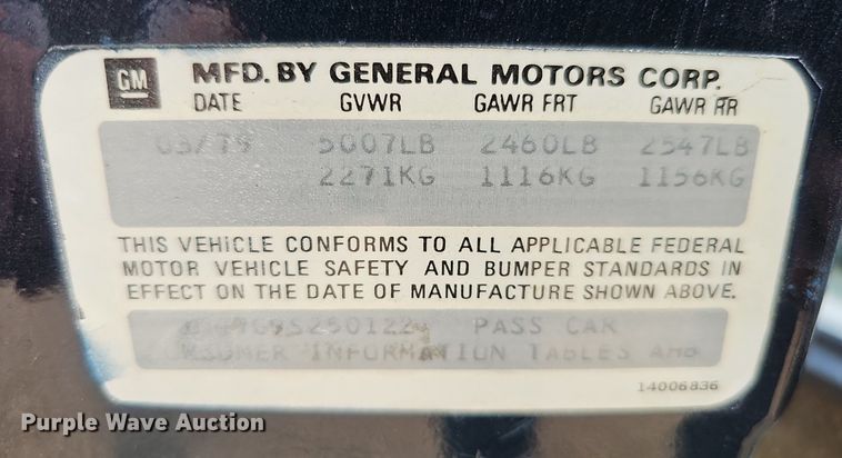 image for item DO4401 1979 Chevrolet Caprice Classic