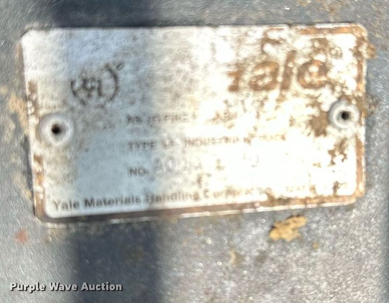 image for item DO4934 Yale GLC050VXNVSE083  forklift