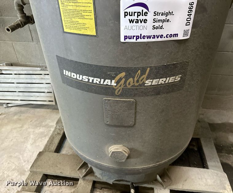 image for item DO4966 Industrial Gold Series  air compressor