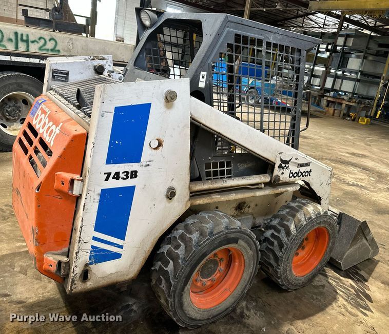 image for item DO4967 Bobcat 743B  skid steer loader