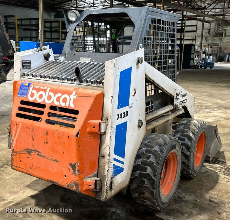image for item DO4967 Bobcat 743B  skid steer loader