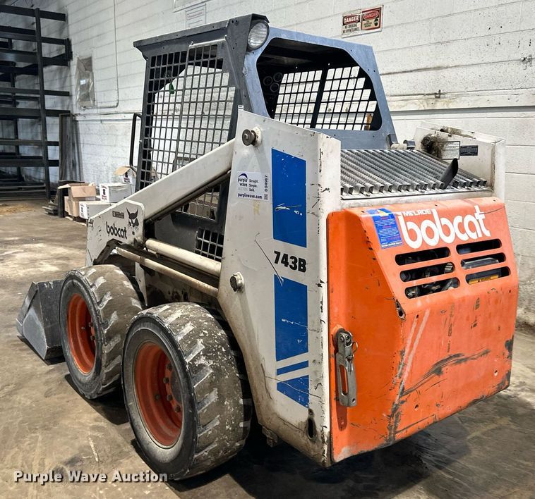 image for item DO4967 Bobcat 743B  skid steer loader