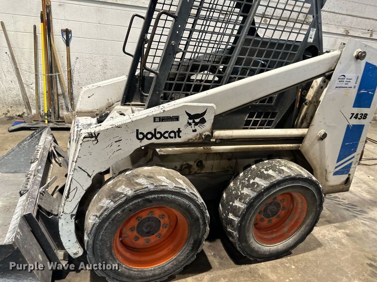 image for item DO4967 Bobcat 743B  skid steer loader