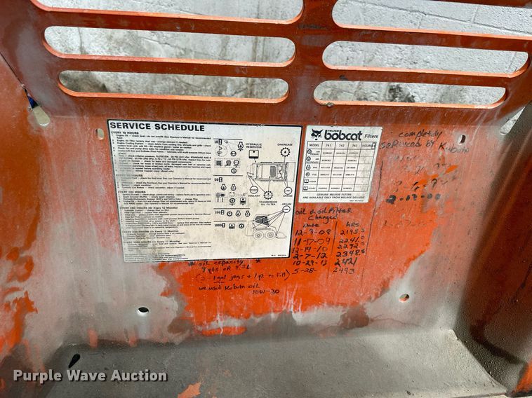 image for item DO4967 Bobcat 743B  skid steer loader