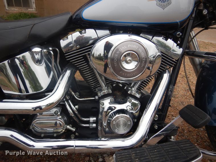 image for item DP7841 2002 Harley Davidson Fat Boy  motorcycle