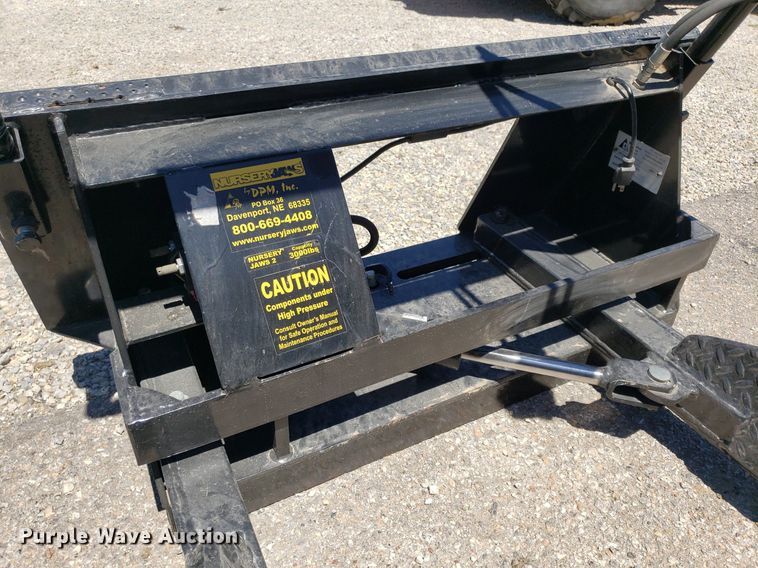 image for item DP7862 DPM Nursery Jaws 2  skid steer nursery jaws