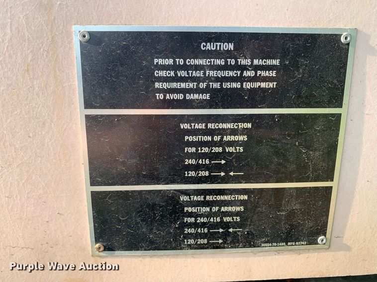 image for item DP8645 Fermont MEP006A  generator