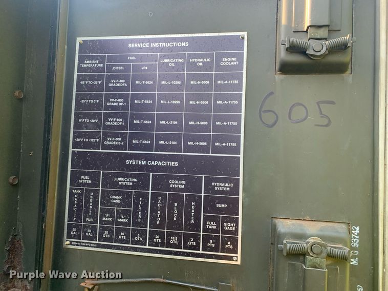 image for item DP8645 Fermont MEP006A  generator