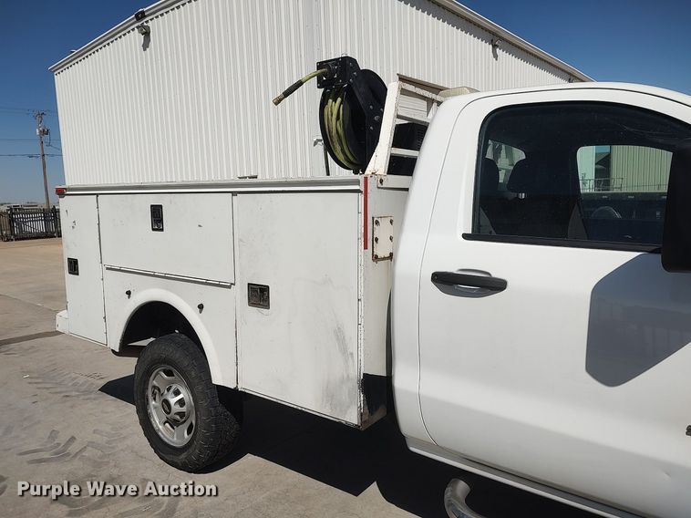 image for item DQ0482 2016 Chevrolet Silverado 2500HD  utility bed pickup truck