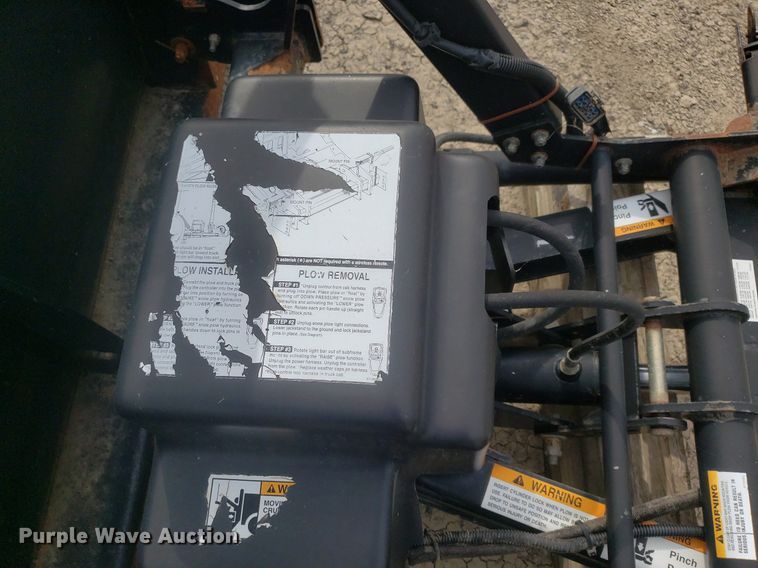 image for item DQ0576 Sno-Way  96"W snow plow