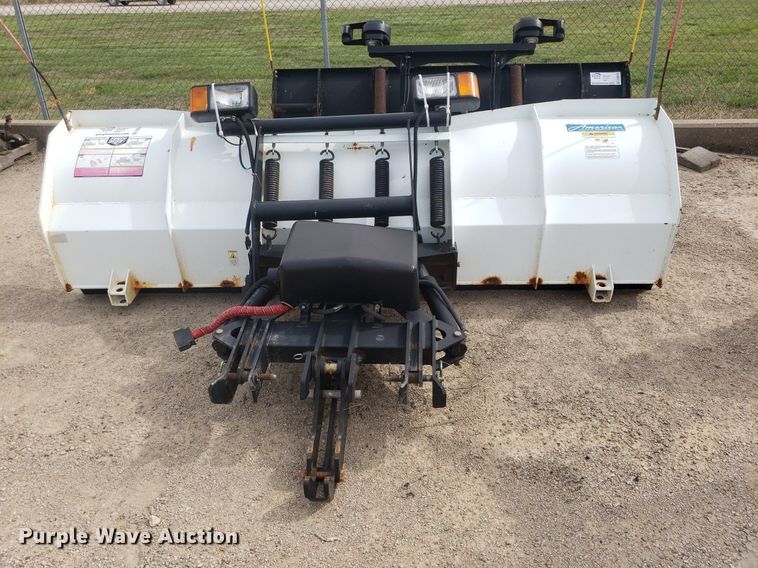 image for item DQ0577 American Equipment  102"W snow plow