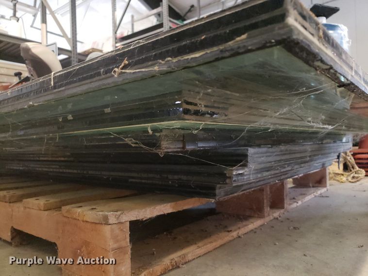 image for item DQ0578 (6) pieces of bullet resistant glass