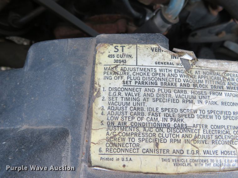 image for item DR0170 1975 Oldsmobile Cutlass Supreme