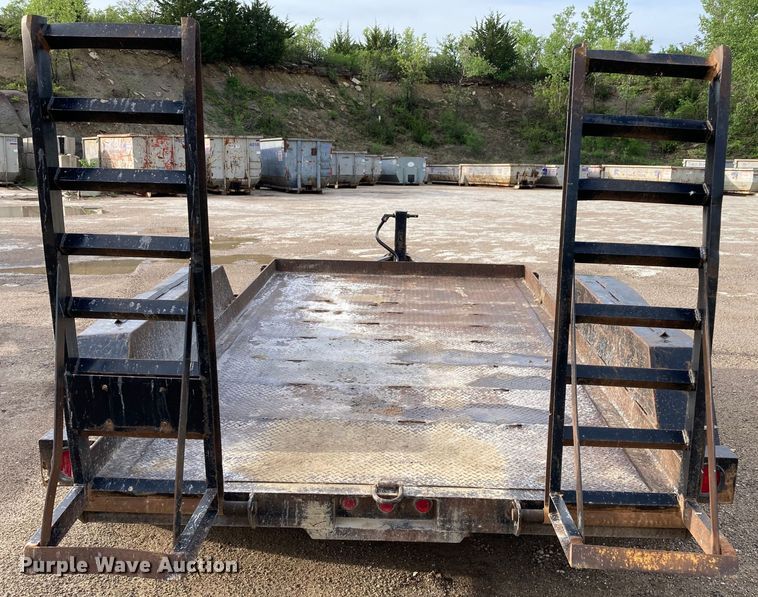 image for item HN9867 1996 Fannin Fabrication  equipment trailer