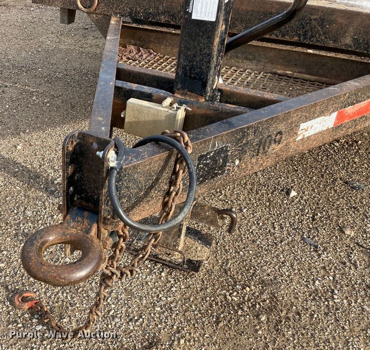 image for item HN9867 1996 Fannin Fabrication  equipment trailer