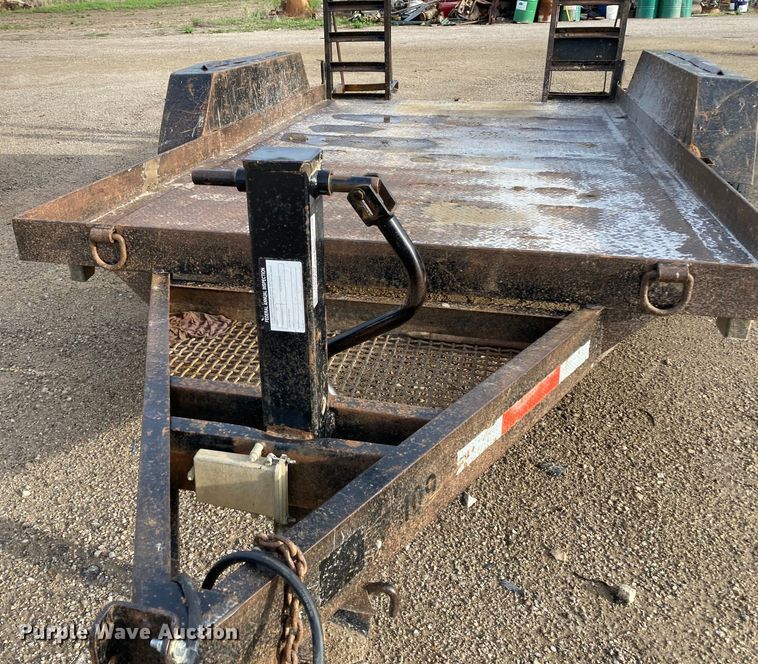 image for item HN9867 1996 Fannin Fabrication  equipment trailer