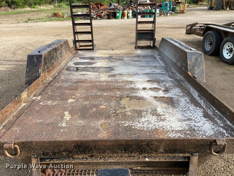 image for item HN9867 1996 Fannin Fabrication  equipment trailer