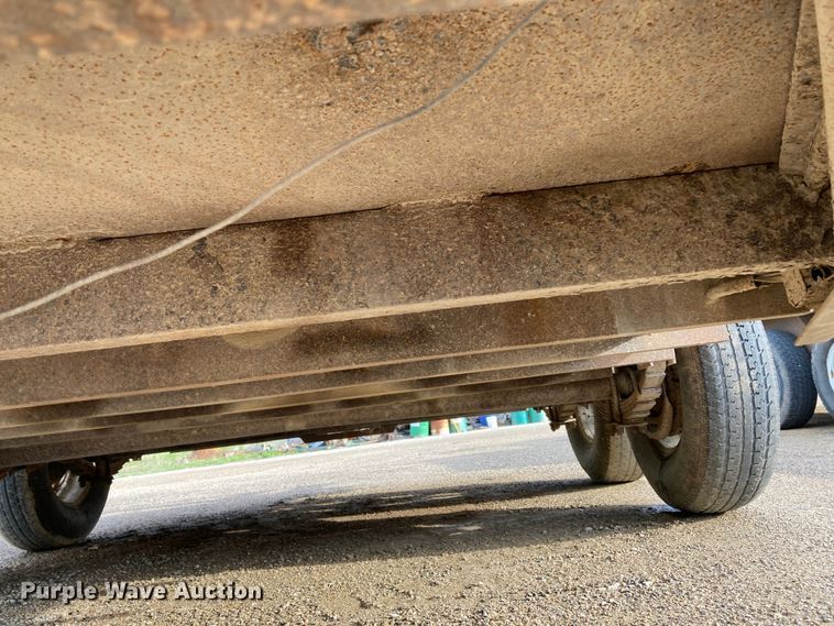 image for item HN9867 1996 Fannin Fabrication  equipment trailer