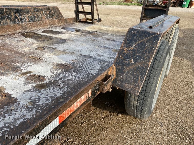 image for item HN9867 1996 Fannin Fabrication  equipment trailer