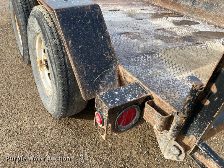 image for item HN9867 1996 Fannin Fabrication  equipment trailer