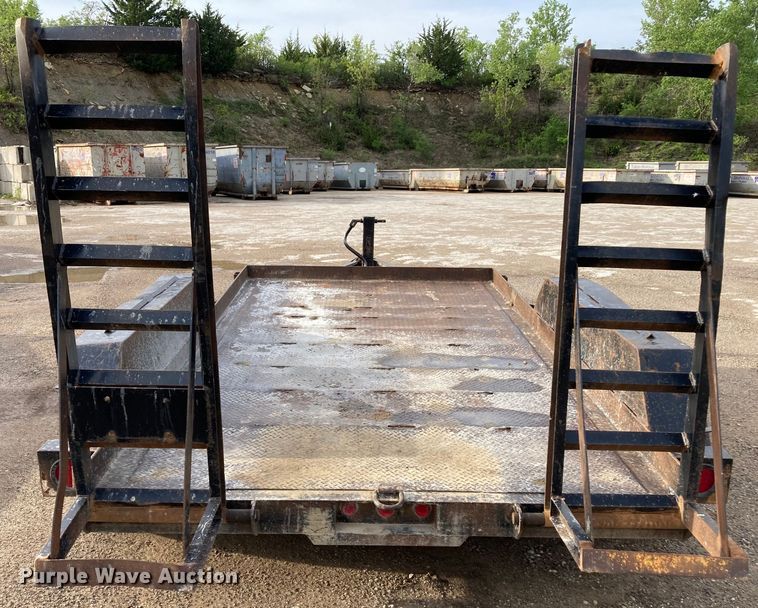 image for item HN9867 1996 Fannin Fabrication  equipment trailer