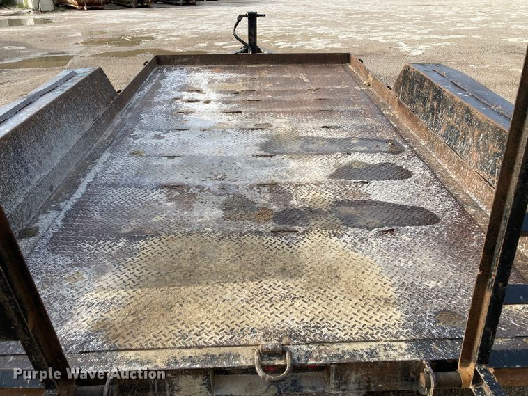 image for item HN9867 1996 Fannin Fabrication  equipment trailer