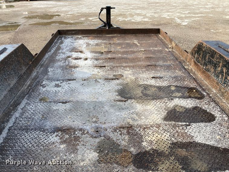 image for item HN9867 1996 Fannin Fabrication  equipment trailer