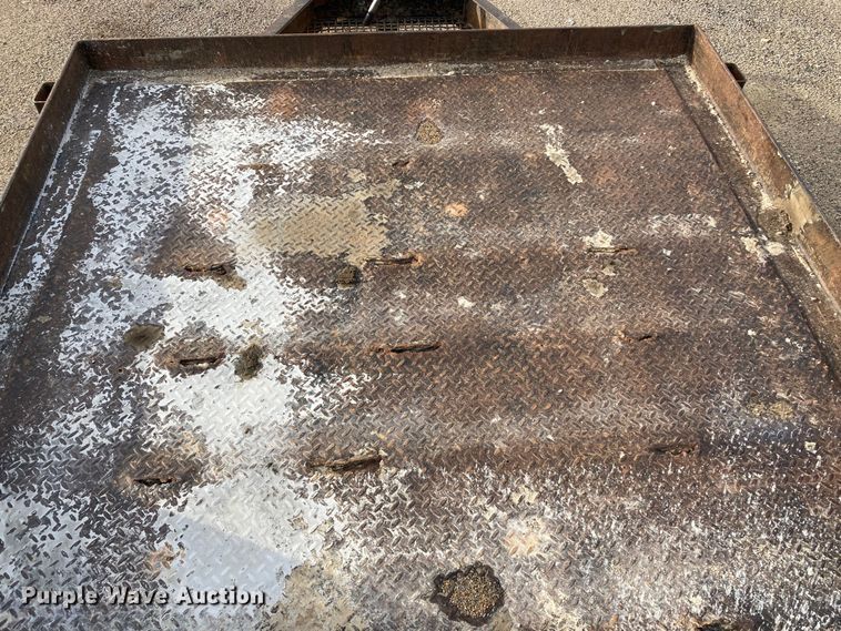 image for item HN9867 1996 Fannin Fabrication  equipment trailer