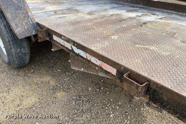 image for item HN9867 1996 Fannin Fabrication  equipment trailer