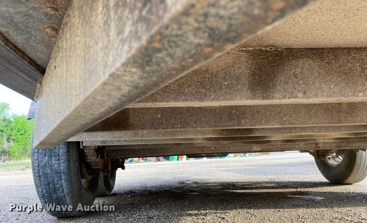 image for item HN9867 1996 Fannin Fabrication  equipment trailer