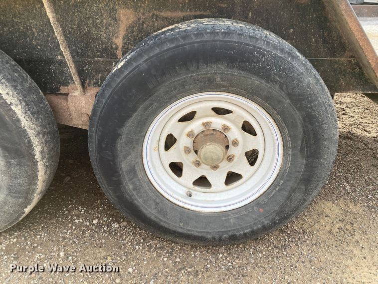 image for item HN9867 1996 Fannin Fabrication  equipment trailer