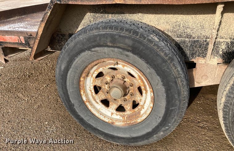 image for item HN9867 1996 Fannin Fabrication  equipment trailer