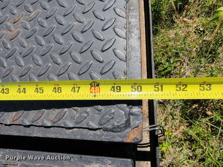 image for item II9004 1997 Bales Fabrication  equipment trailer