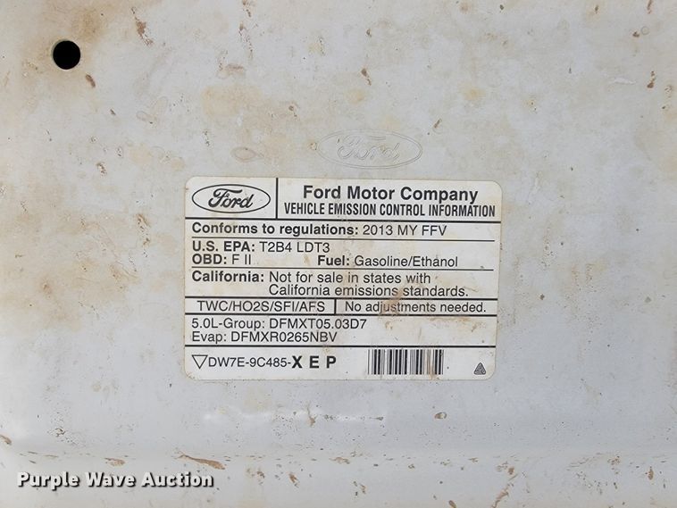 image for item II9015 2013 Ford F150  SuperCab pickup truck