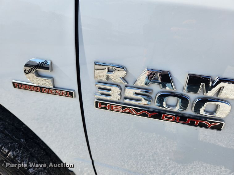 image for item JB9617 2016 Dodge Ram 3500HD  Crew Cab pickup truck