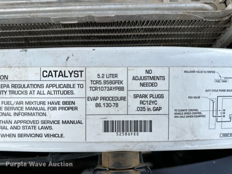 image for item JJ9929 1996 Dodge Ram 1500  SUV