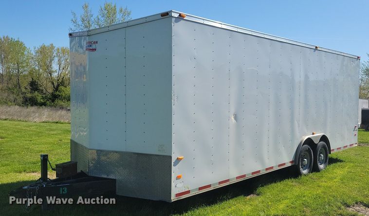 image for item JO9096 2015 American Hauler  enclosed cargo trailer