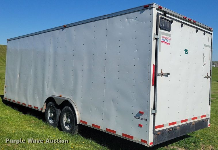 image for item JO9096 2015 American Hauler  enclosed cargo trailer