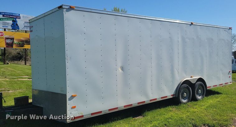 image for item JO9096 2015 American Hauler  enclosed cargo trailer