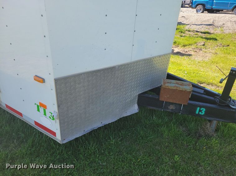 image for item JO9096 2015 American Hauler  enclosed cargo trailer