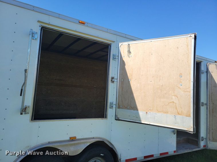 image for item JO9096 2015 American Hauler  enclosed cargo trailer