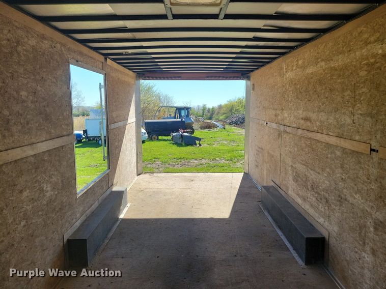 image for item JO9096 2015 American Hauler  enclosed cargo trailer