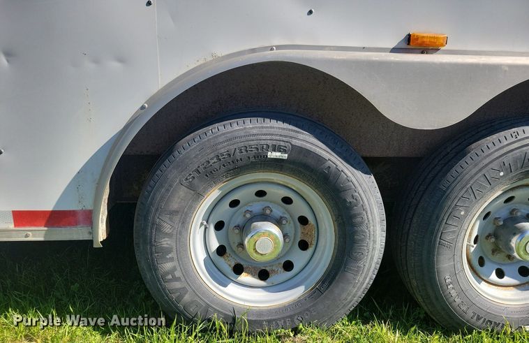 image for item JO9096 2015 American Hauler  enclosed cargo trailer