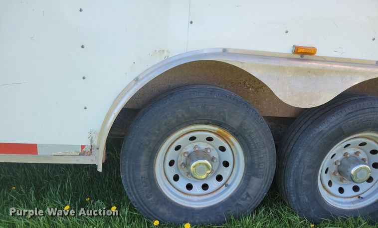 image for item JO9096 2015 American Hauler  enclosed cargo trailer