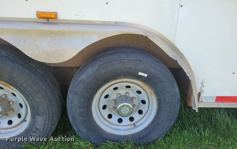 image for item JO9096 2015 American Hauler  enclosed cargo trailer