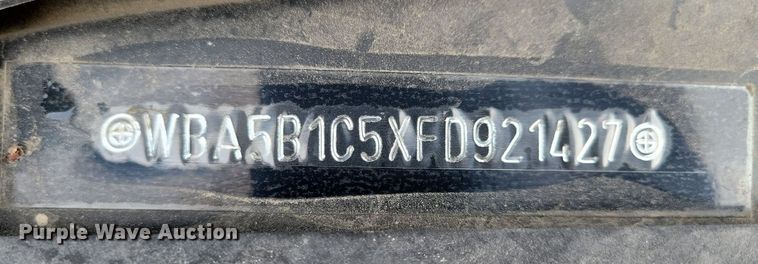 image for item JO9123 2015 BMW 5-Series 535i