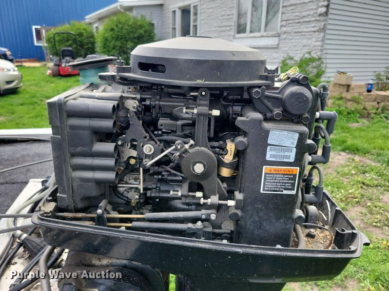 image for item JO9129 2001 Bass Tracker Pro 185  boat